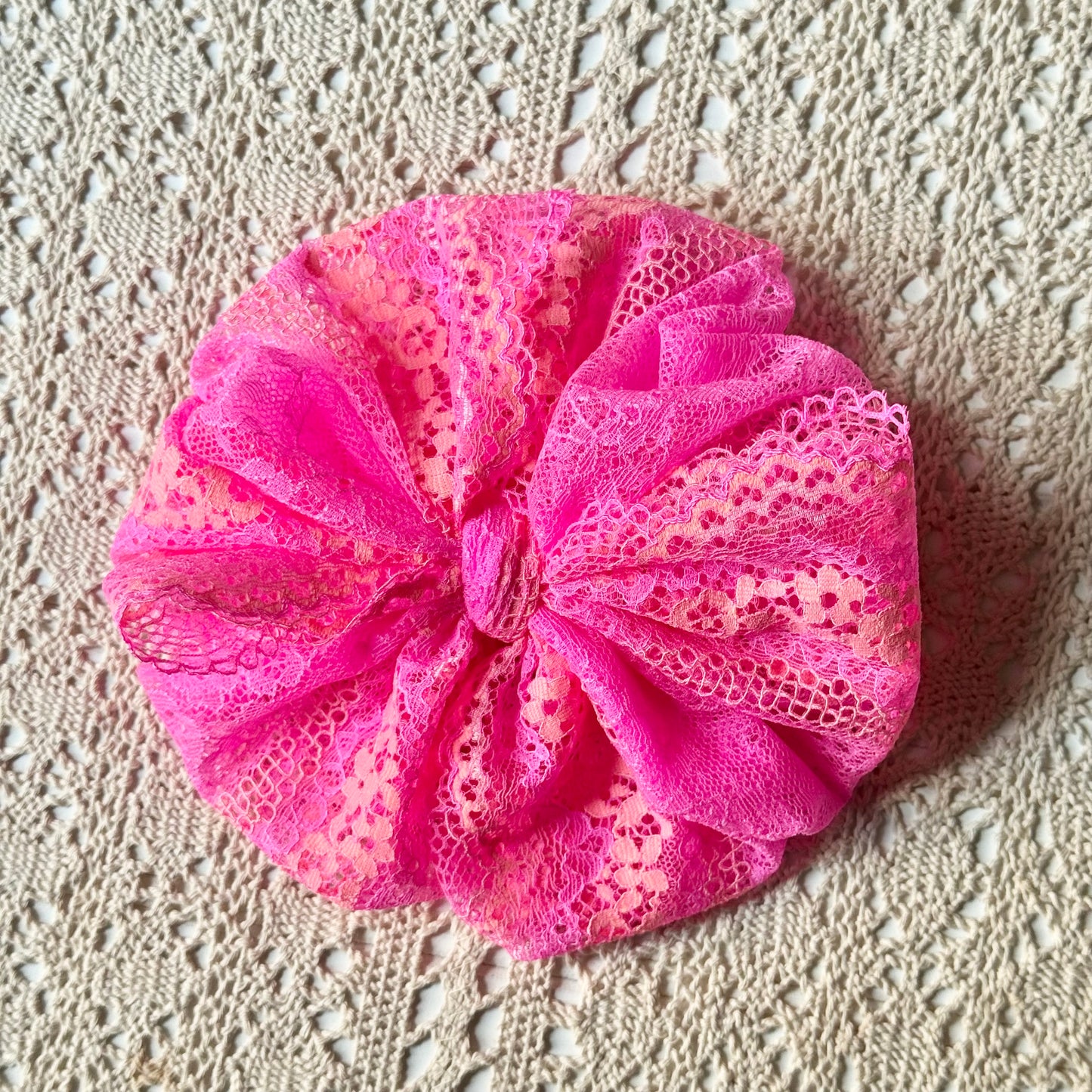 Little Lady Lace: Neon Pink
