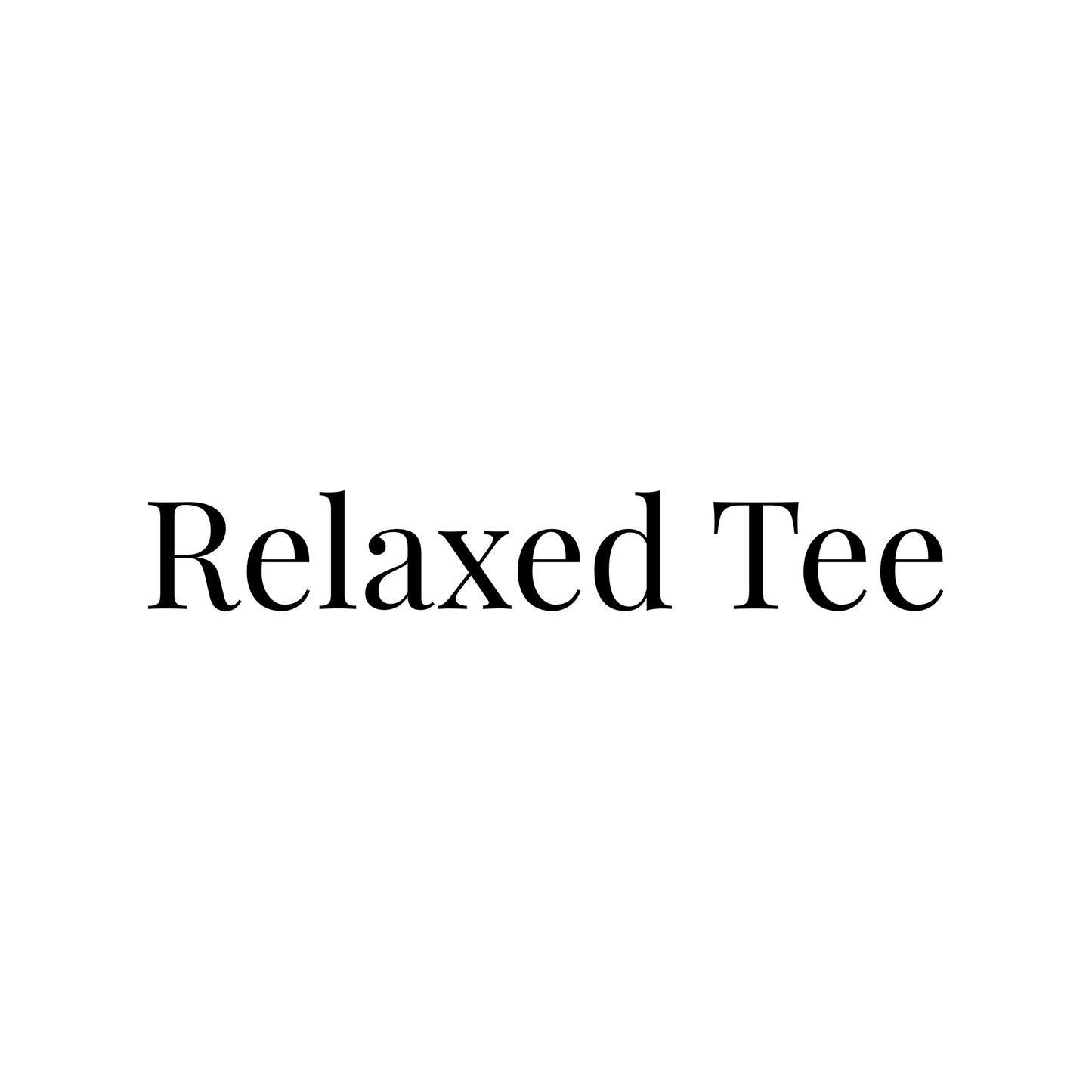 Relaxed Tee