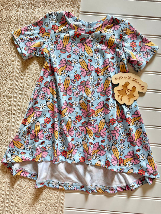 Pencil Me In T-Shirt Dress