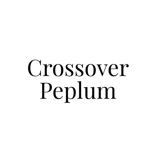 Crossover Peplum