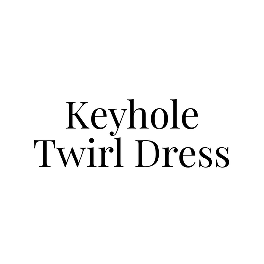 Keyhole Twirl Dress